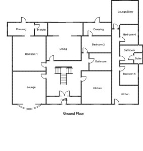 Floor Plan Ground Floor Cherry Orchard - Kleinmann Properties