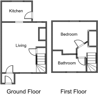 Floor Plan 8a Church Street Cubbington